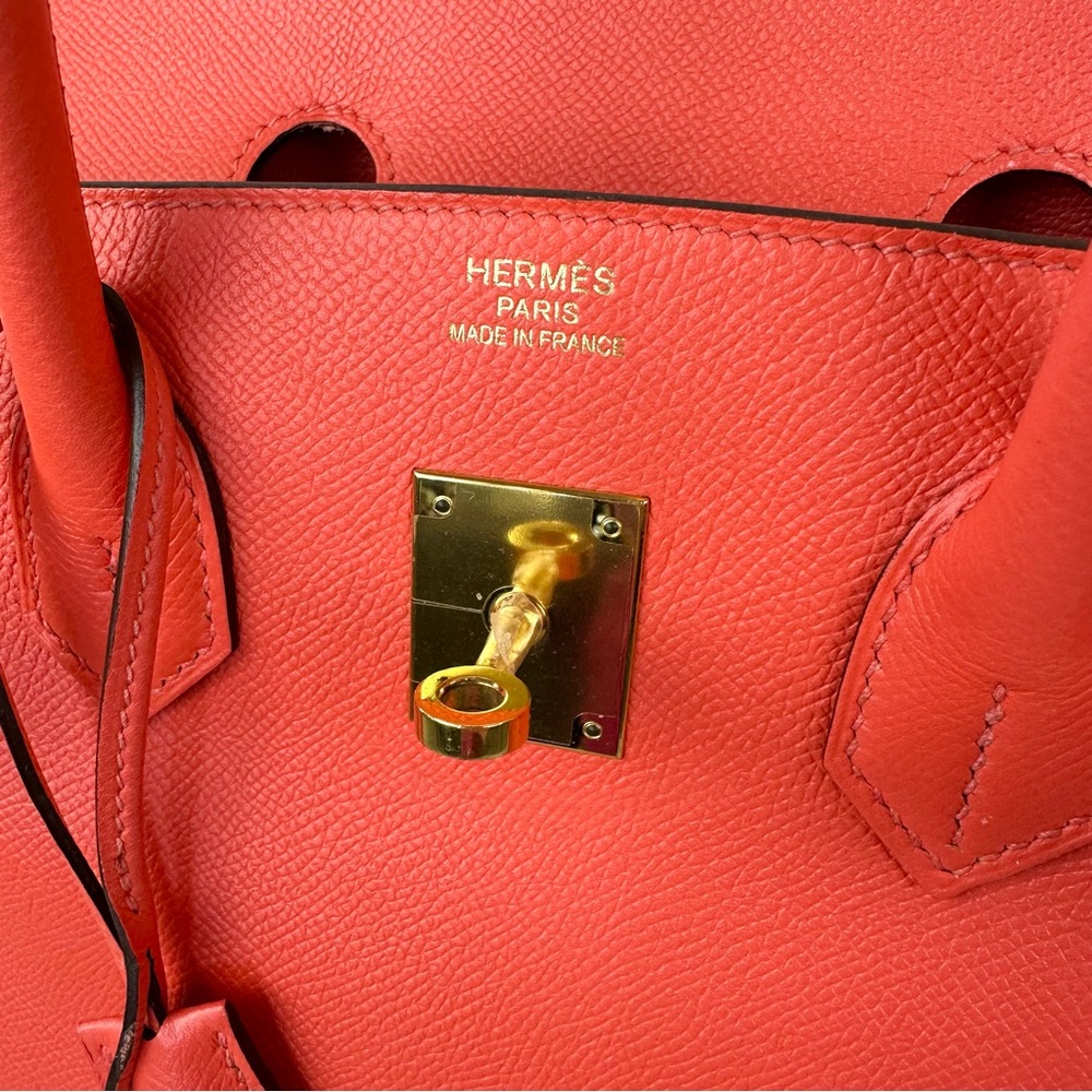 SOLD Hermès Rose Jaipur Epsom Birkin 35 - Picture 11 of 16